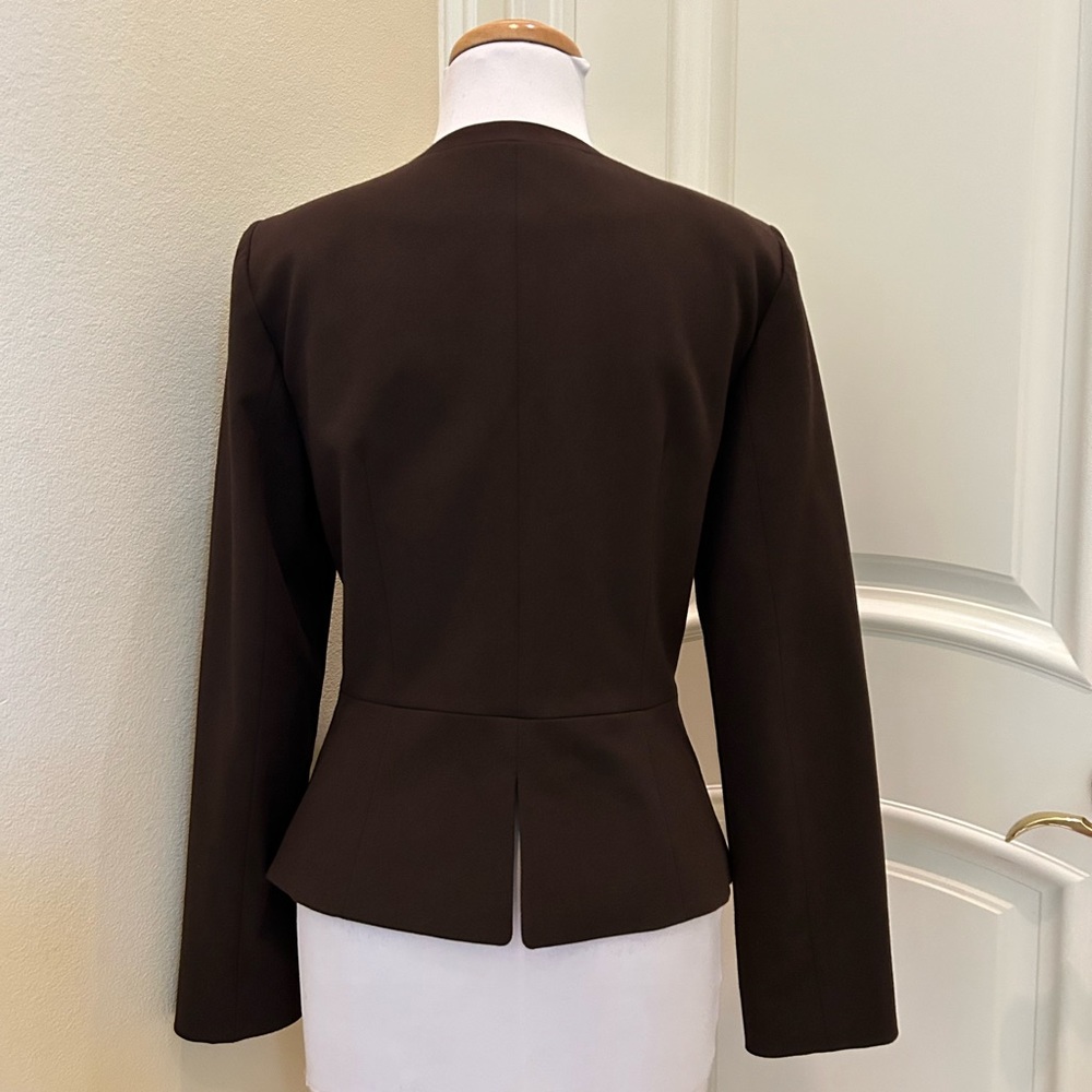Antonio Melani brown career jacket - Picture 3 of 4